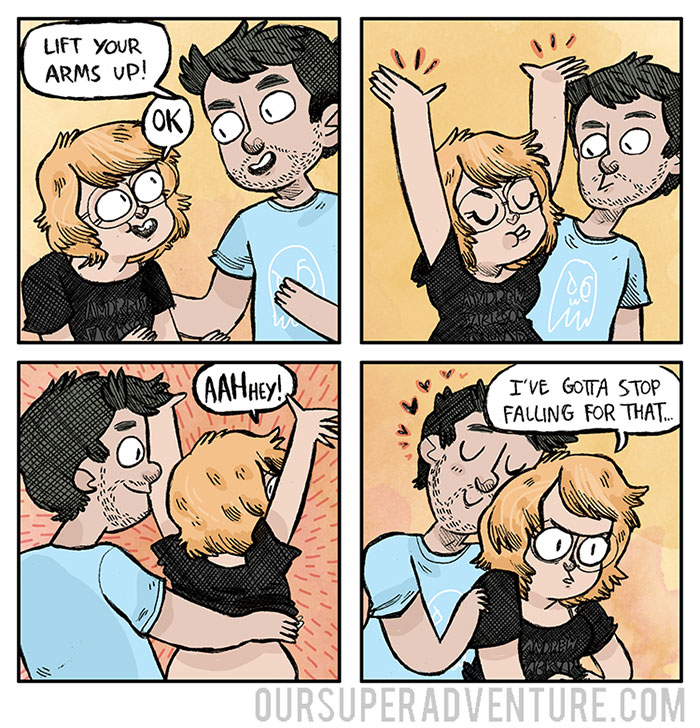 Artist Illustrates Everyday Life With Her Boyfriend, Shows That Love Is In The Small Things