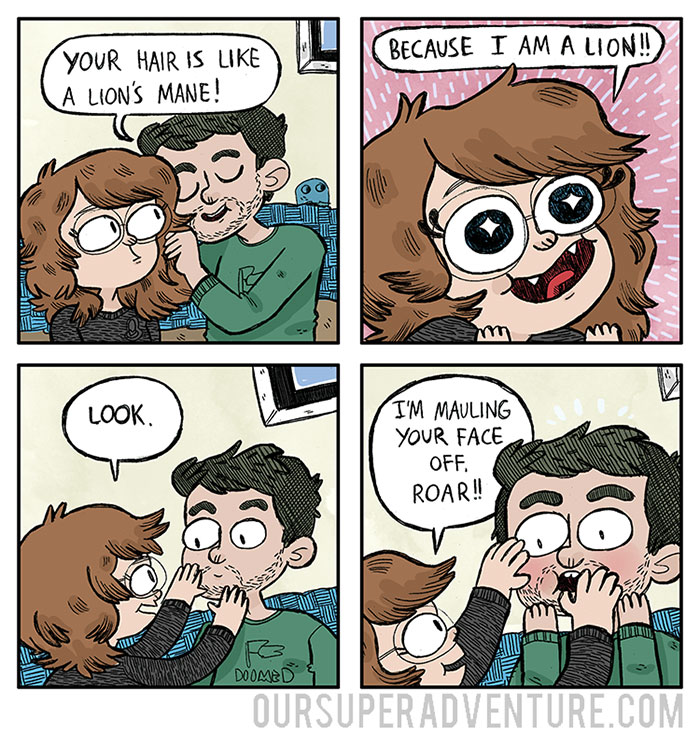 Artist Illustrates Everyday Life With Her Boyfriend, Shows That Love Is In The Small Things