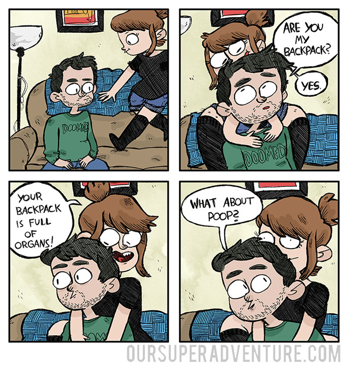 Artist Illustrates Everyday Life With Her Boyfriend, Shows That Love Is In The Small Things