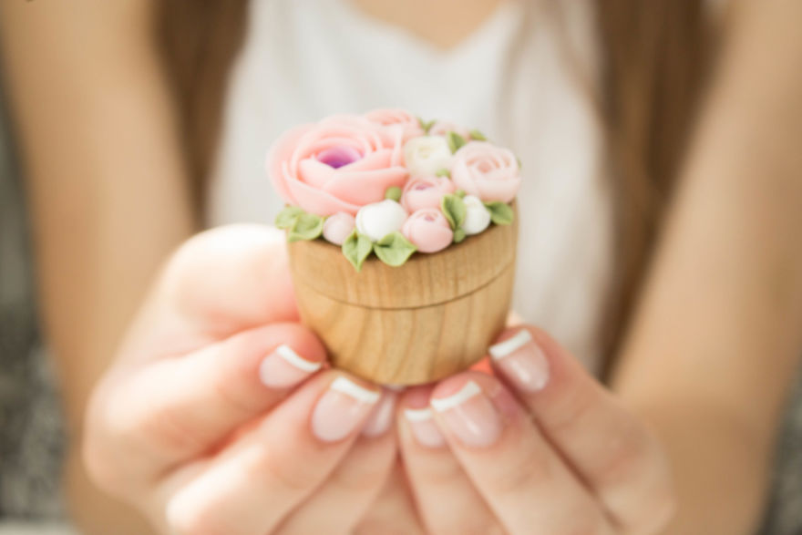 I Create Succulent And Flower Ring Boxes To Help People Get Married
