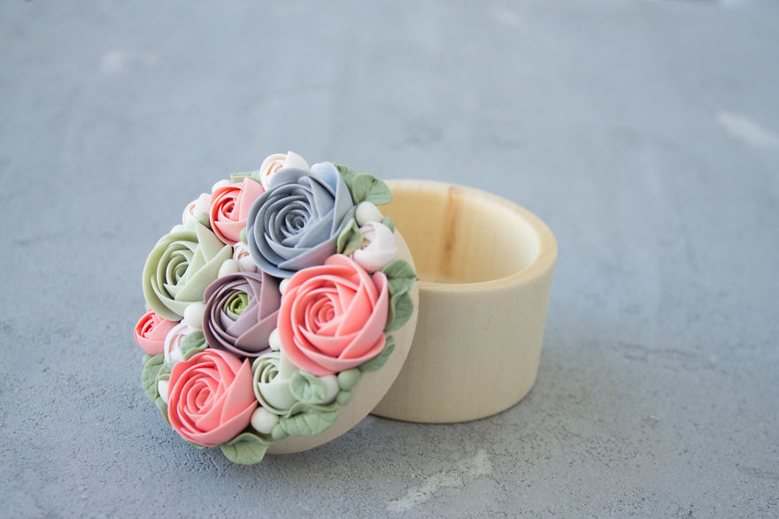 I Create Succulent And Flower Ring Boxes To Help People Get Married