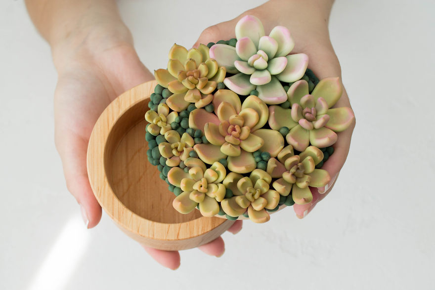 I Create Succulent And Flower Ring Boxes To Help People Get Married