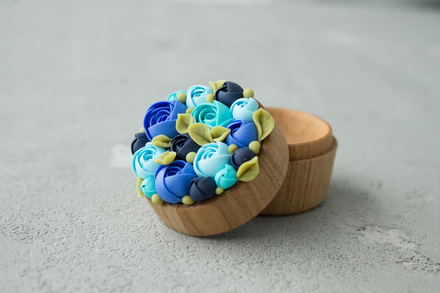 I Create Succulent And Flower Ring Boxes To Help People Get Married