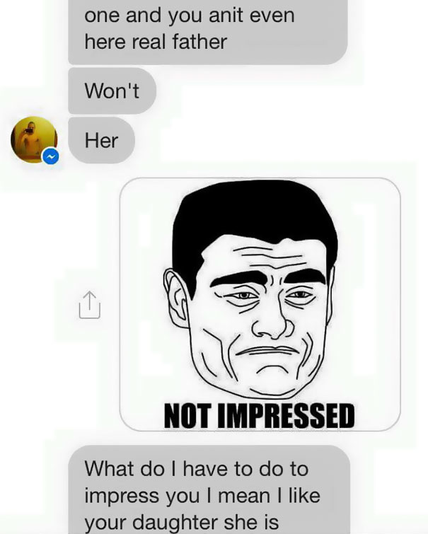 Dad Hilariously Destroys Desperate Guy Who Asked For His Daughter’s Number Dad Hilariously Destroys Desperate Guy Who Asked For His Daughter’s Number