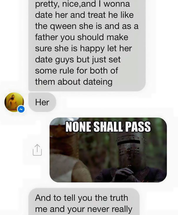 Dad Hilariously Destroys Desperate Guy Who Asked For His Daughter’s Number Dad Hilariously Destroys Desperate Guy Who Asked For His Daughter’s Number