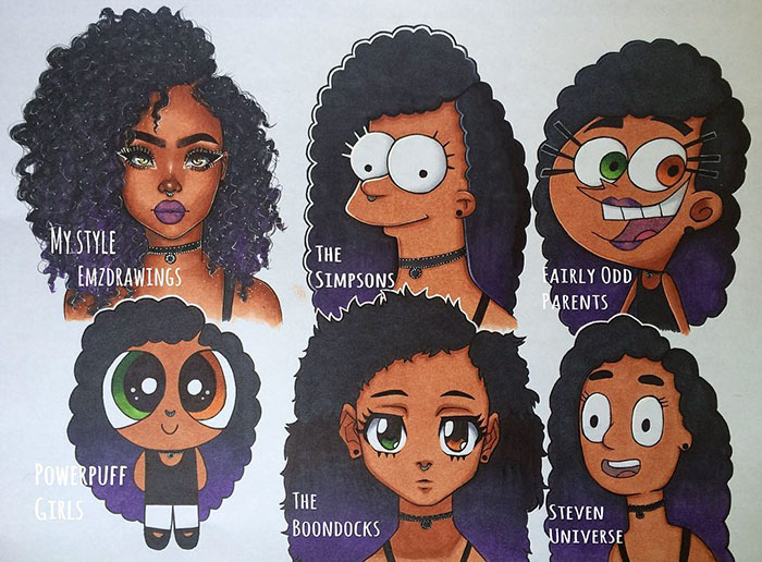 This Challenge Invites Artists To Reimagine Their Art In Different Cartoon Styles And The Result Is Amazing