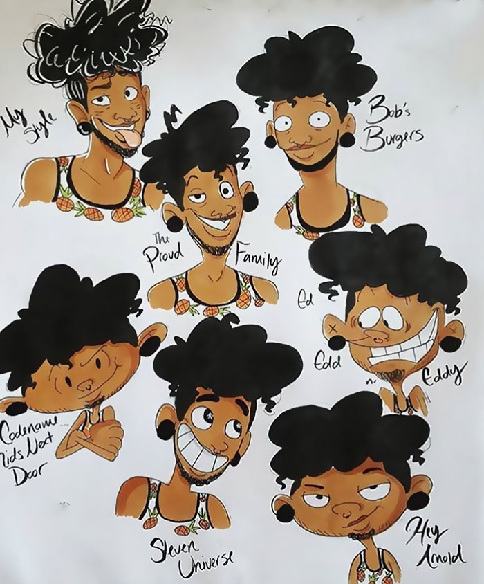 This Challenge Invites Artists To Reimagine Their Art In Different Cartoon Styles And The Result Is Amazing This Challenge Invites Artists To Reimagine Their Art In Different Cartoon Styles And The Result Is Amazing