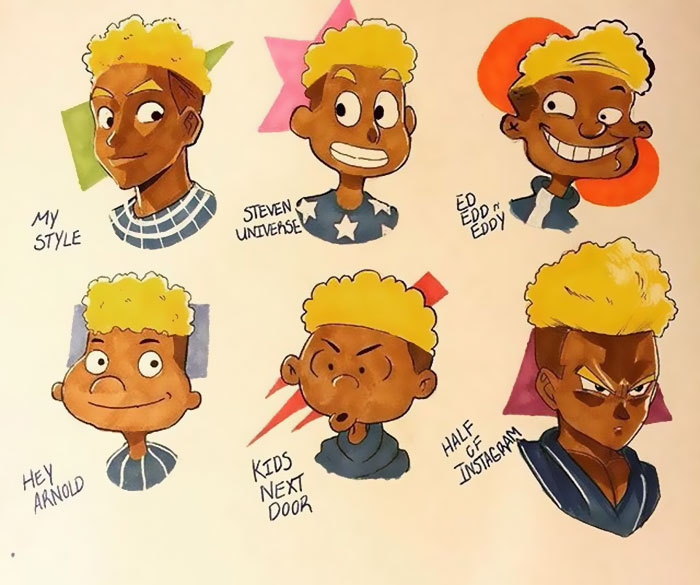 This Challenge Invites Artists To Reimagine Their Art In Different Cartoon Styles And The Result Is Amazing This Challenge Invites Artists To Reimagine Their Art In Different Cartoon Styles And The Result Is Amazing