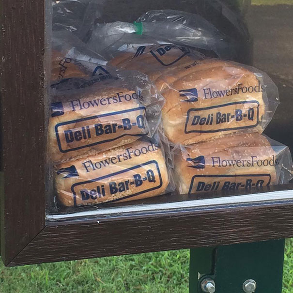 Little Street Pantry Where People Can Leave Products For Those In Need