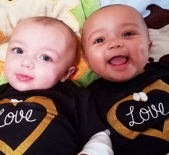 Super Rare Biracial Twins Born In Illinois, And “Nobody Believes They’re Twins” Super Rare Biracial Twins Born In Illinois, And “Nobody Believes They’re Twins”