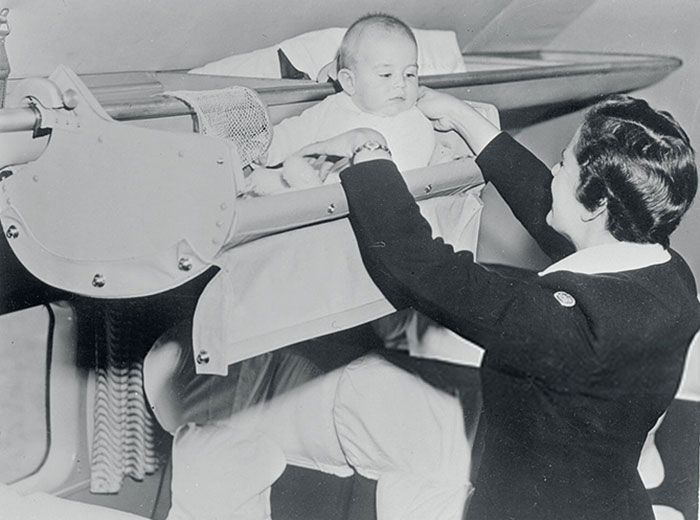 1950s Photos Reveal How Babies Traveled On Airplanes In The Past 1950s Photos Reveal How Babies Traveled On Airplanes In The Past