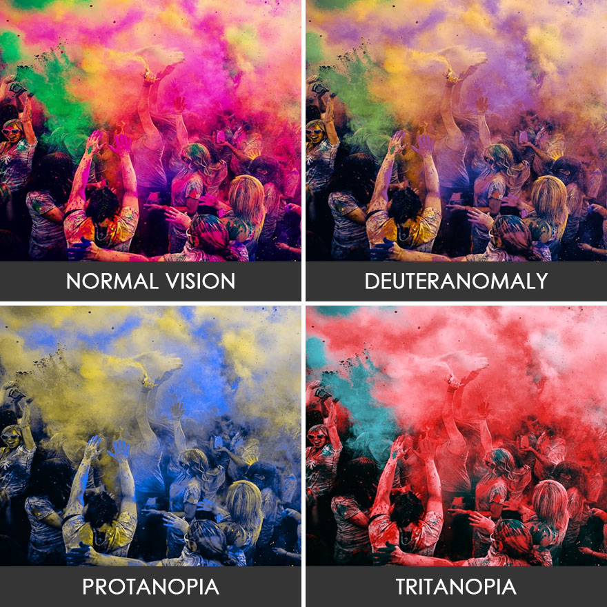 You’ll Be Amazed How People With Color Blindness See The World (57 Pics) You’ll Be Amazed How People With Color Blindness See The World (57 Pics)