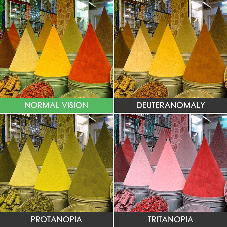 You’ll Be Amazed How People With Color Blindness See The World (57 Pics) You’ll Be Amazed How People With Color Blindness See The World (57 Pics)