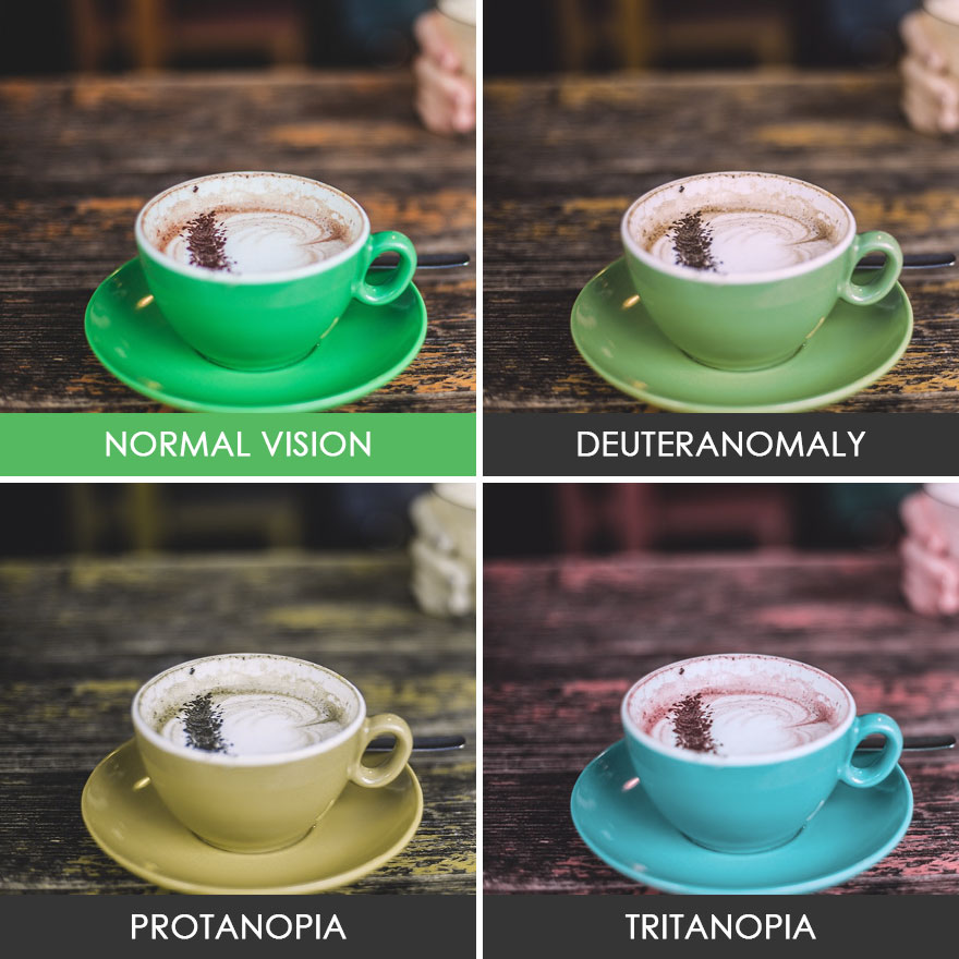 You’ll Be Amazed How People With Color Blindness See The World (57 Pics) You’ll Be Amazed How People With Color Blindness See The World (57 Pics)