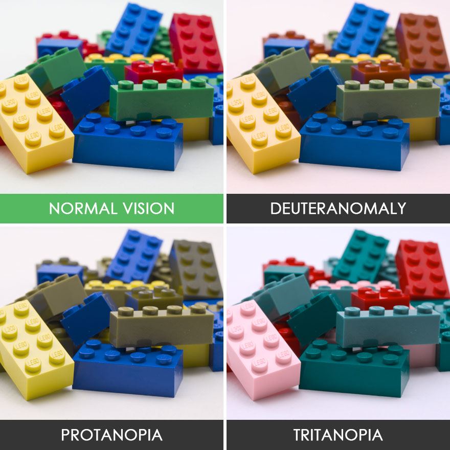 You’ll Be Amazed How People With Color Blindness See The World (57 Pics) You’ll Be Amazed How People With Color Blindness See The World (57 Pics)