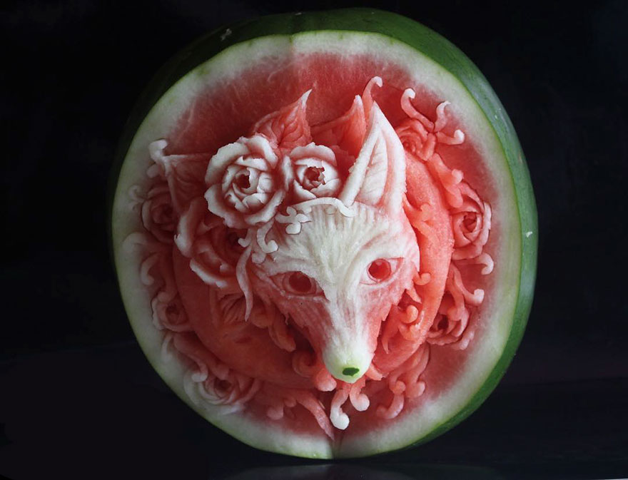 I Carve Intricate Food Sculptures Since 7 Years Old I Carve Intricate Food Sculptures Since 7 Years Old