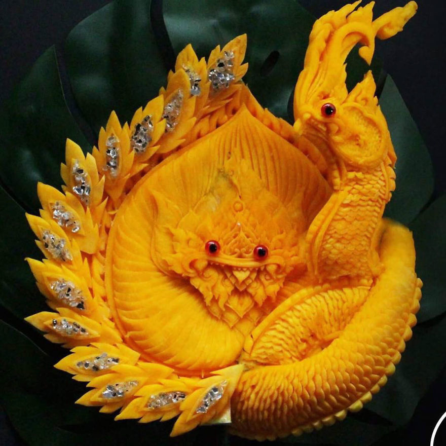 I Carve Intricate Food Sculptures Since 7 Years Old I Carve Intricate Food Sculptures Since 7 Years Old