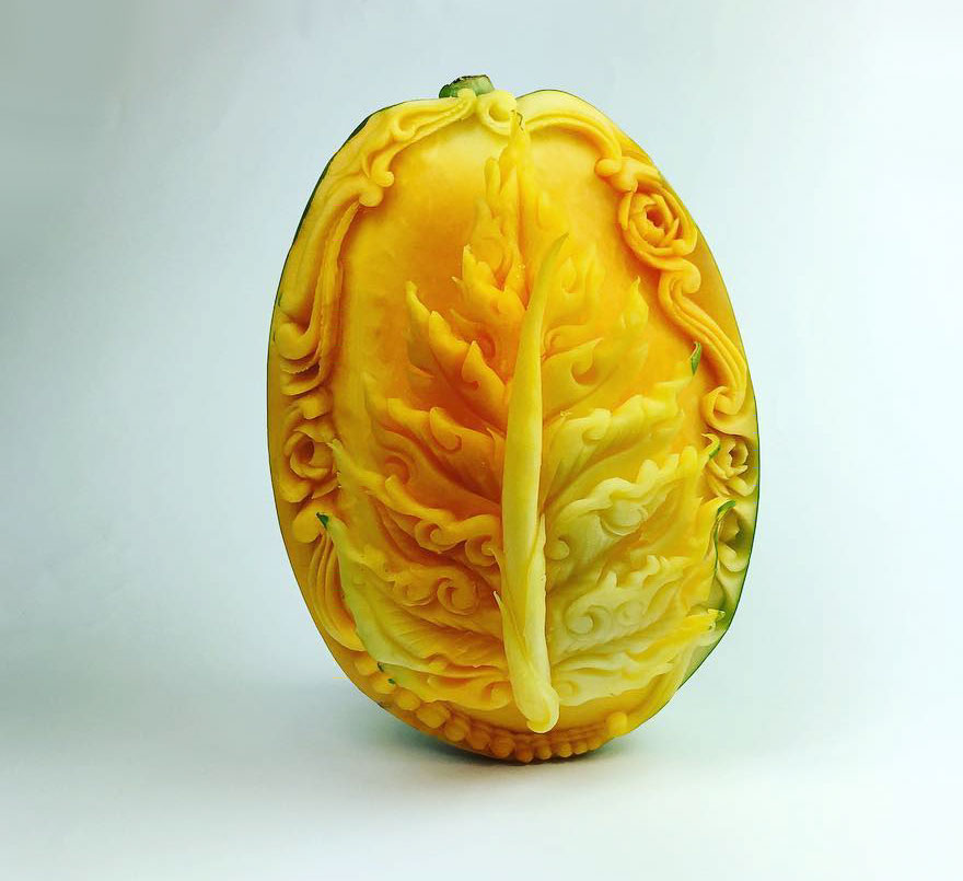 I Carve Intricate Food Sculptures Since 7 Years Old I Carve Intricate Food Sculptures Since 7 Years Old