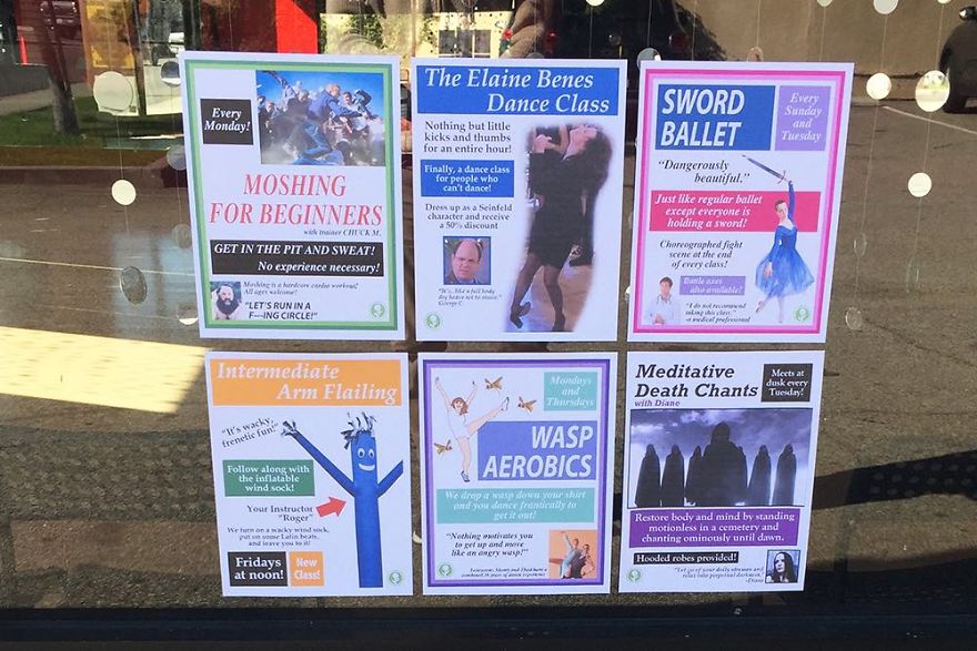 I Added Some Fake Dance Classes To A Local Dance Studio I Added Some Fake Dance Classes To A Local Dance Studio