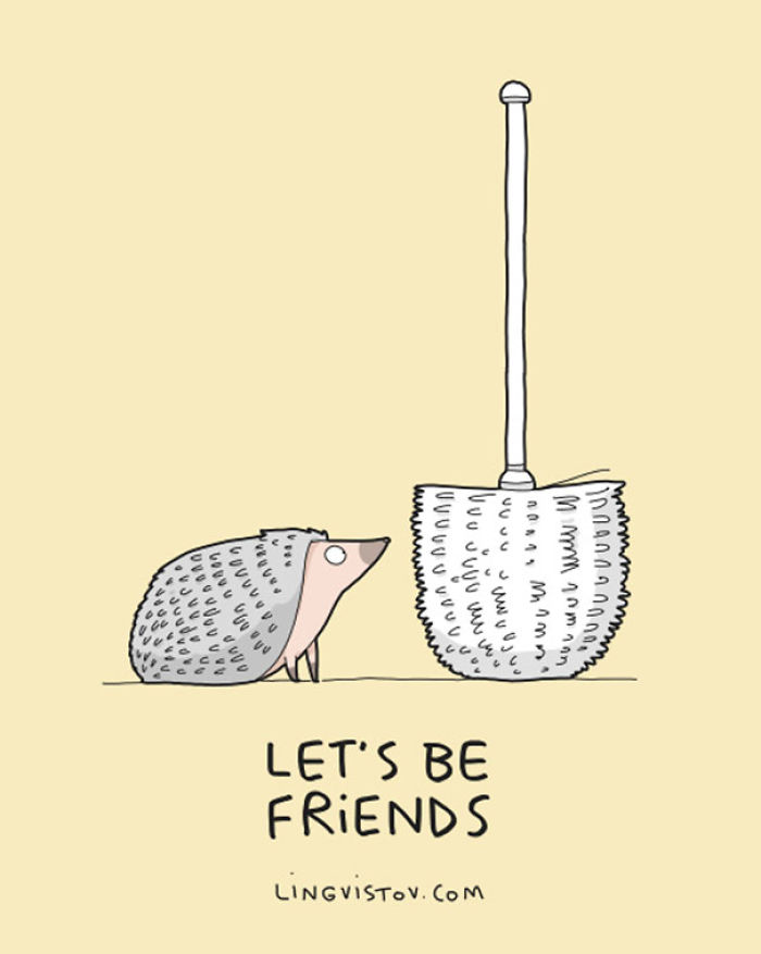 123 Fun Animal Comics By Russian Artist Duo Lingvistov 123 Fun Animal Comics By Russian Artist Duo Lingvistov