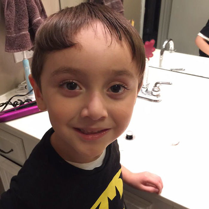 146 Kids Who Decided To Cut Their Own Hair, And Then Regretted Their Decision