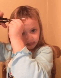 146 Kids Who Decided To Cut Their Own Hair, And Then Regretted Their Decision