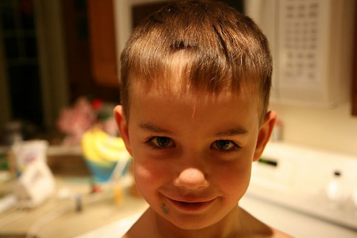 146 Kids Who Decided To Cut Their Own Hair, And Then Regretted Their Decision