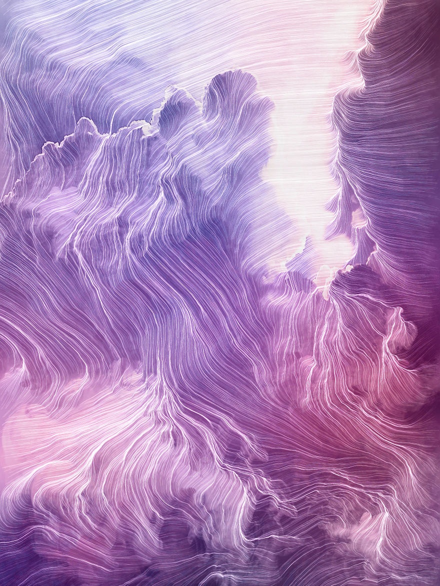 I Create Colorful Abstract Images That Look Like Celestial Dreams I Create Colorful Abstract Images That Look Like Celestial Dreams