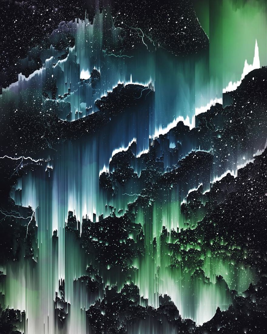 I Create Colorful Abstract Images That Look Like Celestial Dreams I Create Colorful Abstract Images That Look Like Celestial Dreams