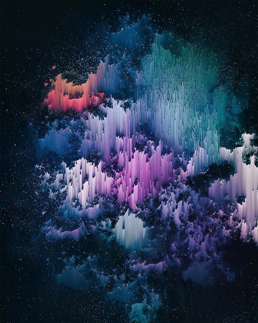 I Create Colorful Abstract Images That Look Like Celestial Dreams I Create Colorful Abstract Images That Look Like Celestial Dreams