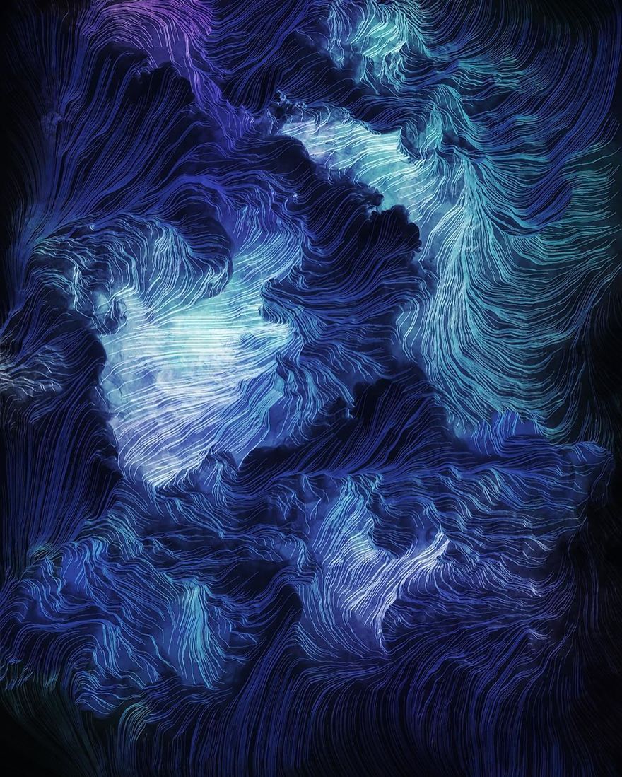 I Create Colorful Abstract Images That Look Like Celestial Dreams I Create Colorful Abstract Images That Look Like Celestial Dreams