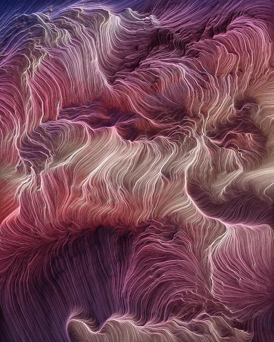 I Create Colorful Abstract Images That Look Like Celestial Dreams I Create Colorful Abstract Images That Look Like Celestial Dreams