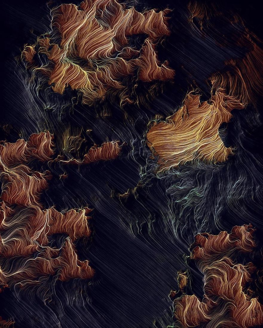 I Create Colorful Abstract Images That Look Like Celestial Dreams I Create Colorful Abstract Images That Look Like Celestial Dreams