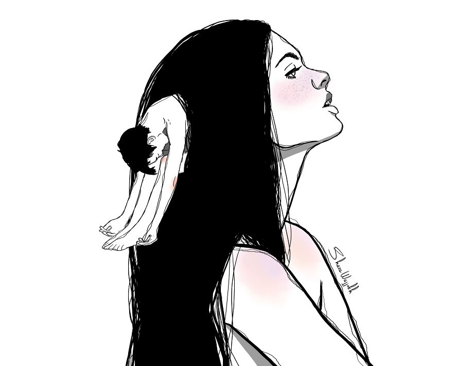 I Illustrate Woman’s Inner World I Illustrate Woman’s Inner World