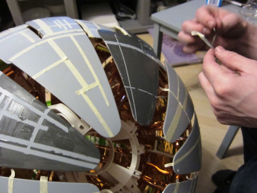 I Turned IKEA Lamp Into A Death Star