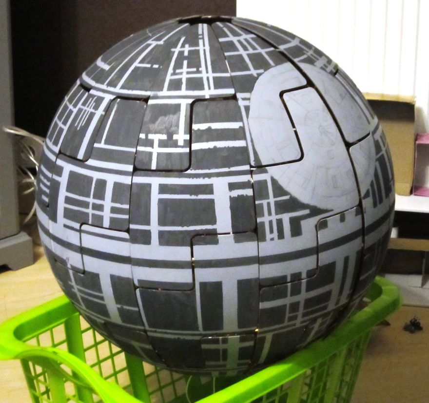 I Turned IKEA Lamp Into A Death Star