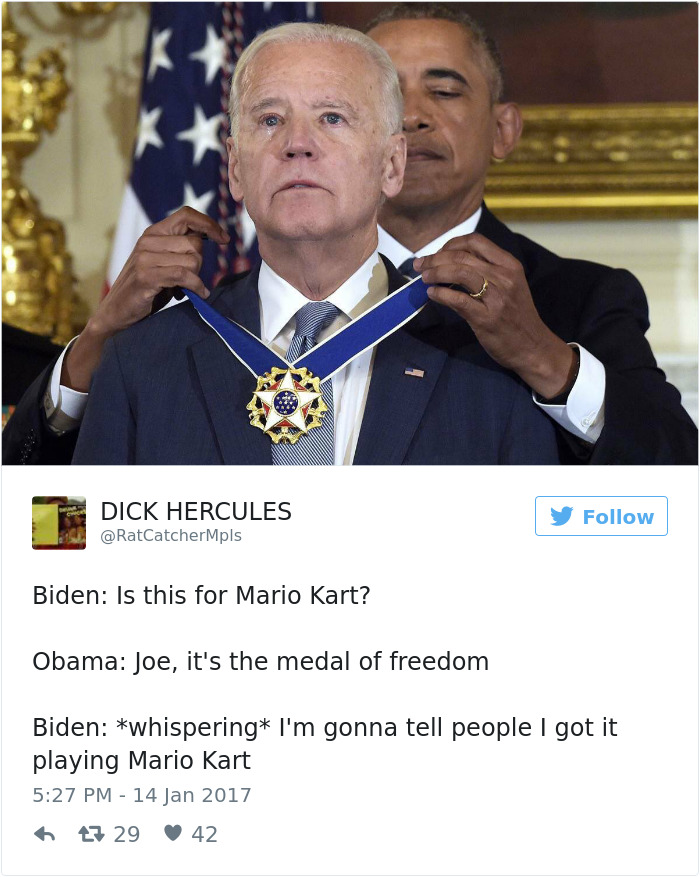 30 Hilarious Memes About Obama Surprising Joe Biden With The Medal Of Freedom 30 Hilarious Memes About Obama Surprising Joe Biden With The Medal Of Freedom