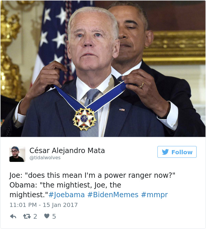 30 Hilarious Memes About Obama Surprising Joe Biden With The Medal Of Freedom 30 Hilarious Memes About Obama Surprising Joe Biden With The Medal Of Freedom