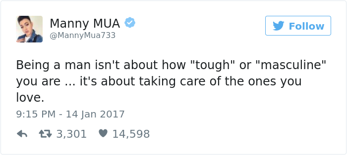 Father Of Maybelline&#8217;s First Male Model Shuts Up Homophobic Asshole With Brilliant Response