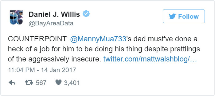 Father Of Maybelline&#8217;s First Male Model Shuts Up Homophobic Asshole With Brilliant Response