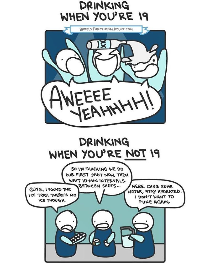 73 Comics Showing The Daily Struggles Of A Barely Functional Adult 73 Comics Showing The Daily Struggles Of A Barely Functional Adult