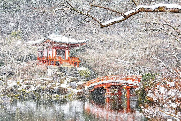 Rare Heavy Snowfall Turns Kyoto Into Winter Wonderland, And The Photos Look Absolutely Magical Rare Heavy Snowfall Turns Kyoto Into Winter Wonderland, And The Photos Look Absolutely Magical