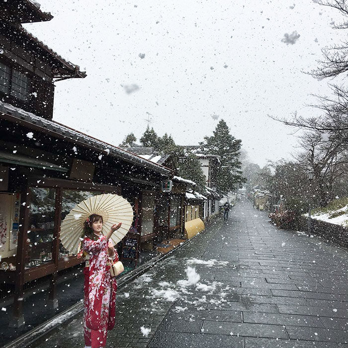 Rare Heavy Snowfall Turns Kyoto Into Winter Wonderland, And The Photos Look Absolutely Magical Rare Heavy Snowfall Turns Kyoto Into Winter Wonderland, And The Photos Look Absolutely Magical