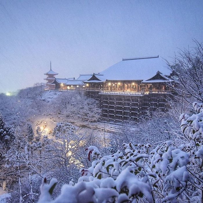 Rare Heavy Snowfall Turns Kyoto Into Winter Wonderland, And The Photos Look Absolutely Magical Rare Heavy Snowfall Turns Kyoto Into Winter Wonderland, And The Photos Look Absolutely Magical