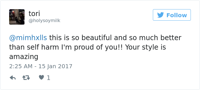 Teen Recreates Van Gogh Painting On Her Leg Instead Of Self-Harming Teen Recreates Van Gogh Painting On Her Leg Instead Of Self-Harming