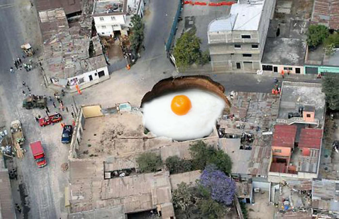 Suspicious Looking Egg Inspires A Ridiculous Photoshop Battle Suspicious Looking Egg Inspires A Ridiculous Photoshop Battle
