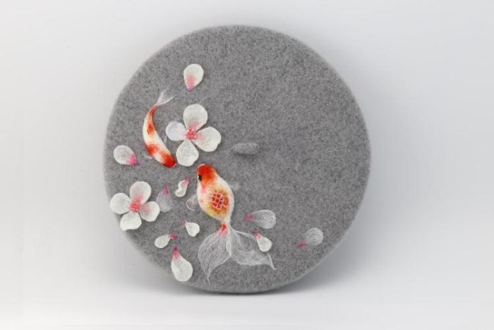 I Find Felting Healing And Relaxing So I Use It To Create Berets And Purses I Find Felting Healing And Relaxing So I Use It To Create Berets And Purses