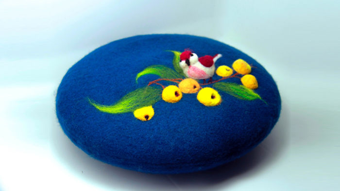 I Find Felting Healing And Relaxing So I Use It To Create Berets And Purses I Find Felting Healing And Relaxing So I Use It To Create Berets And Purses