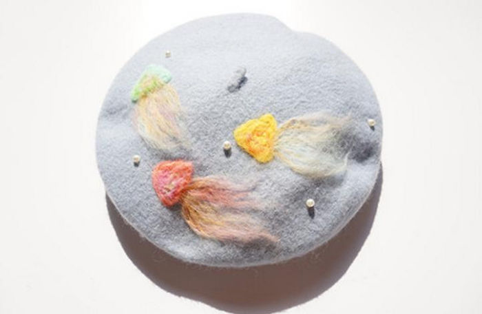 I Find Felting Healing And Relaxing So I Use It To Create Berets And Purses I Find Felting Healing And Relaxing So I Use It To Create Berets And Purses