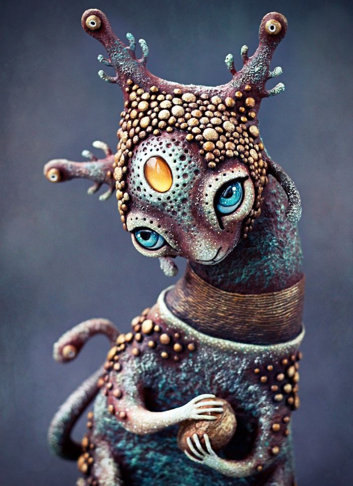 Mystical Creatures That Bring Light, Peace And Happiness By Ukrainian Artist